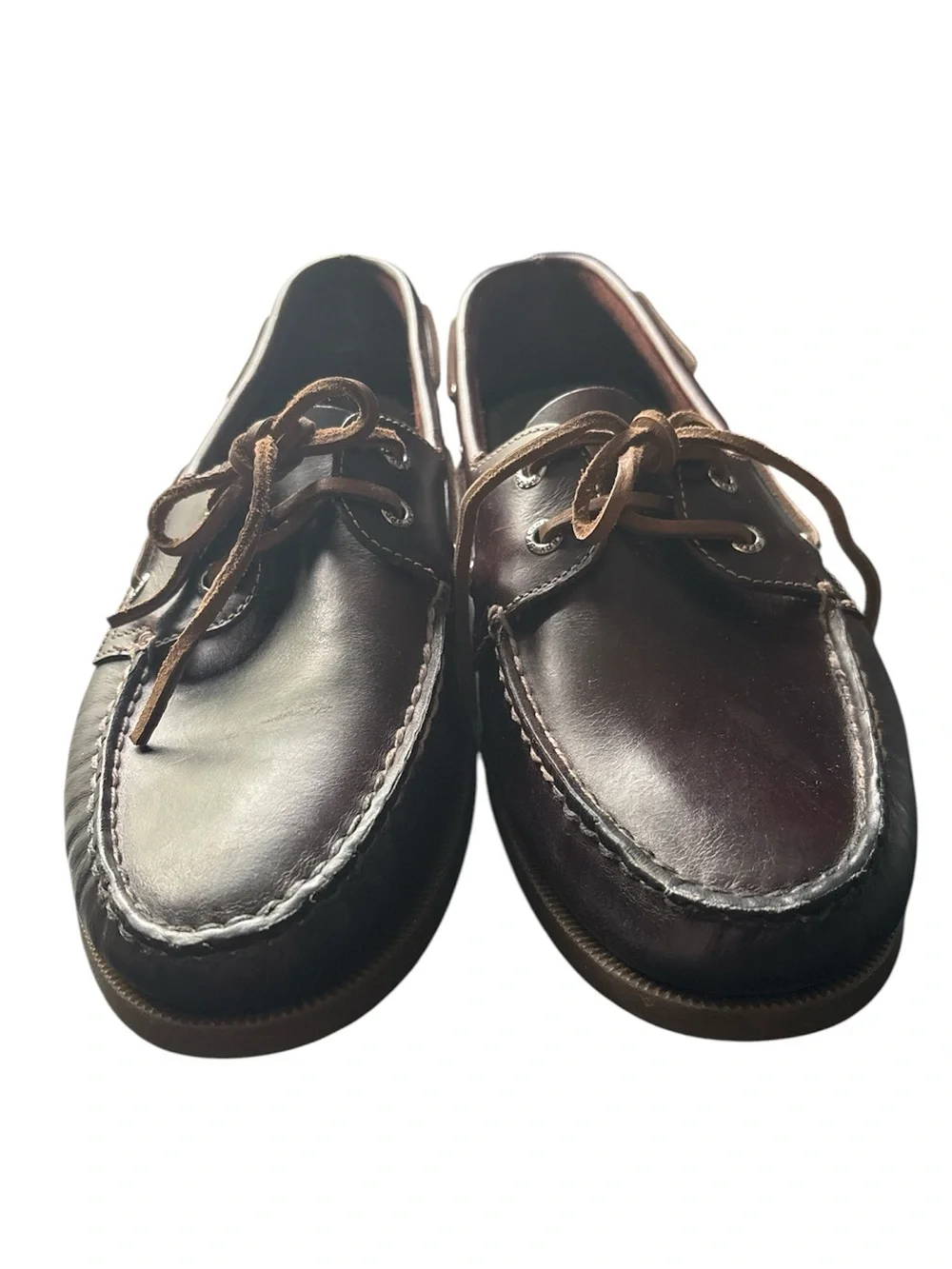 Mens Sperry Authentic Original 2-Eye Boat Shoes Amaretto 12